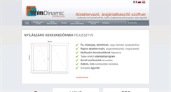 Desktop Screenshot of nyilaszaro-ugyviteli-szoftver.hu